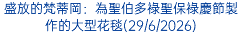 盛放的梵蒂岡：為聖伯多祿聖保祿慶節製作的大型花毯(29/6/2026)