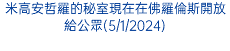 米高安哲羅的秘室現在在佛羅倫斯開放給公眾(5/1/2024)