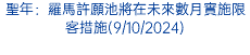 聖年：羅馬許願池將在未來數月實施限客措施(9/10/2024)